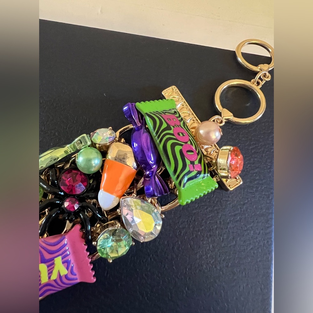 Betsey Johnson Bracelet & Necklace Set Multicolor Candy Charm - Picture 14 of 16